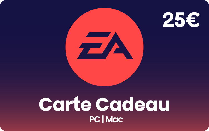 Carte cadeau EA 25 €