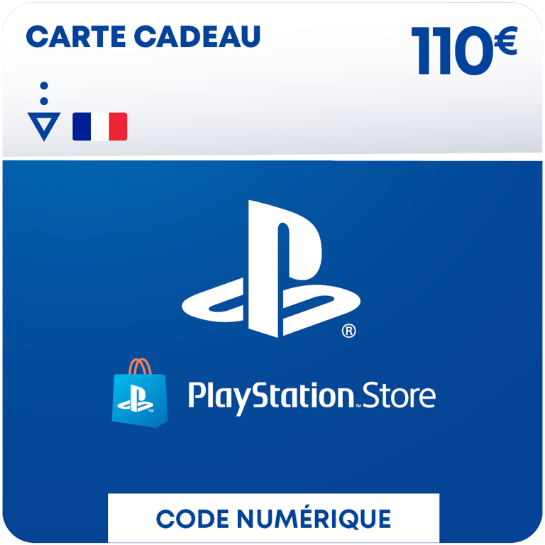 Carte PlayStation Store 110 €