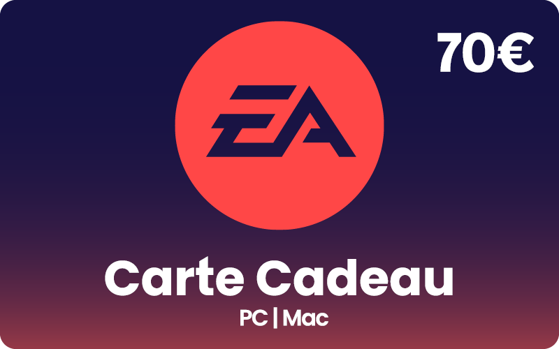 Carte cadeau EA 70 €