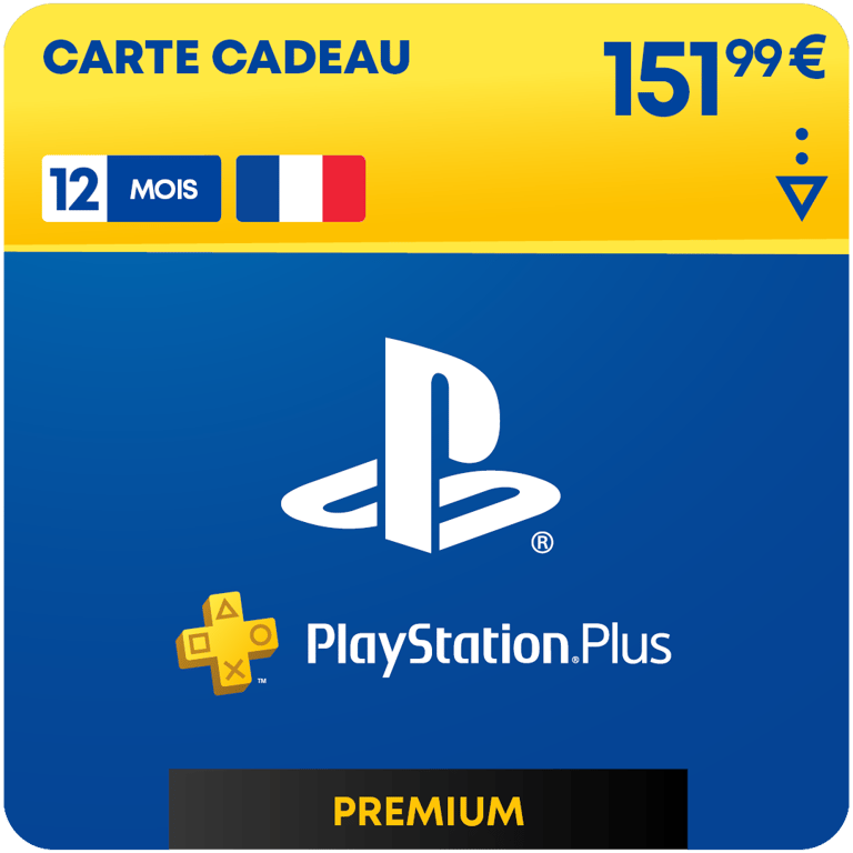 PlayStation Plus Premium 12 mois