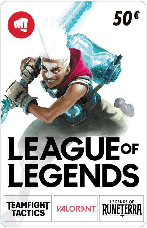 Carte League of Legends 50 €