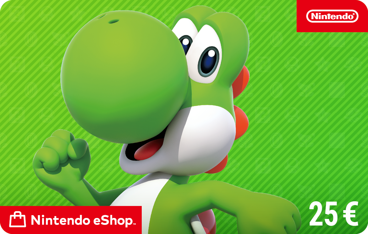 Carte Nintendo eShop 25 €
