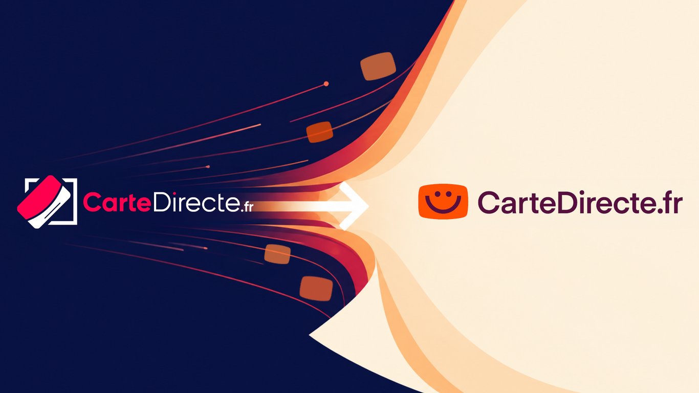 CarteDirecte présente sa nouvelle identité visuelle