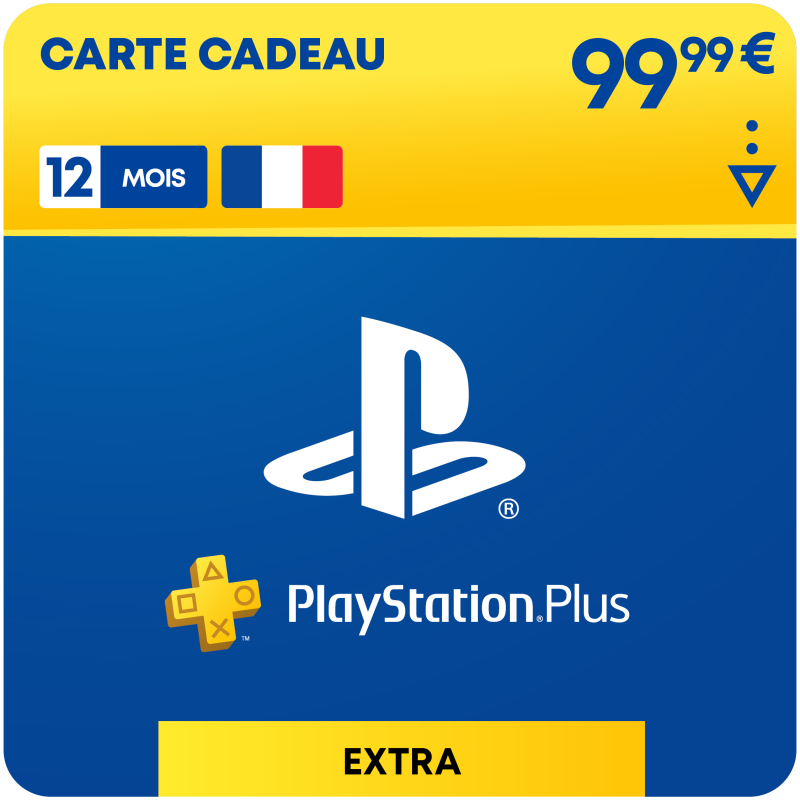 PlayStation Plus 12 mois : la carte d'abonnement à prix bradé 