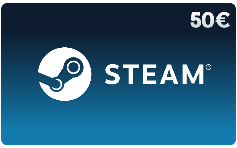 Steam Carte 50 € en ligne – Livraison immédiate