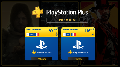 Profitez au maximum de votre expérience PlayStation : cartes PS Plus Premium