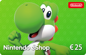 Carte Nintendo eShop 25 €