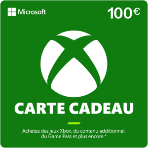 Carte Xbox 100 €