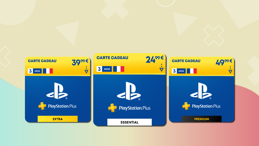 Carte abonnement PlayStation Plus
