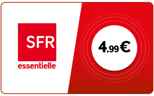 SFR La Carte Essentielle 4,99€