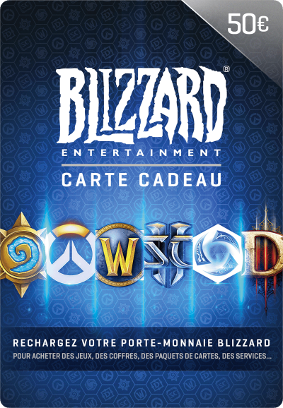 Carte Blizzard 50 €