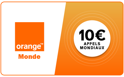 Orange monde 10 €