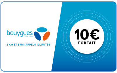 Bouygues Télécom XL 10 €