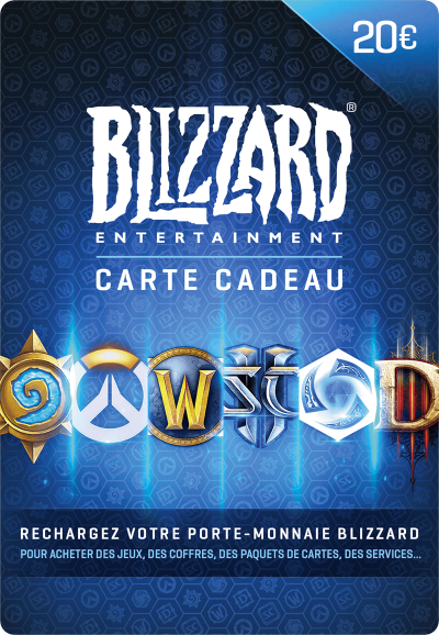 Carte Blizzard 20 €