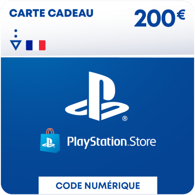 Carte PlayStation Store 200 €